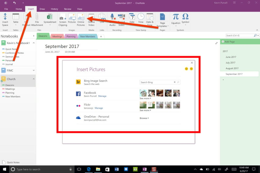 onenote online version