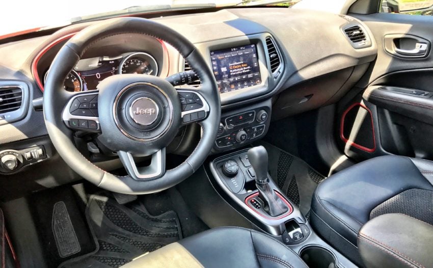 We like the stylish interior with accent stitching and well laid out dash.
