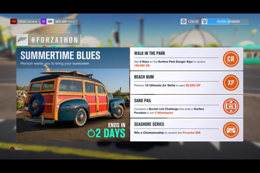 July Forzathon tips for Surfers Paradise.