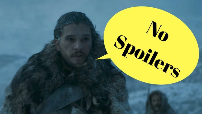 Stop Game of Thrones spoilers before you see anything.