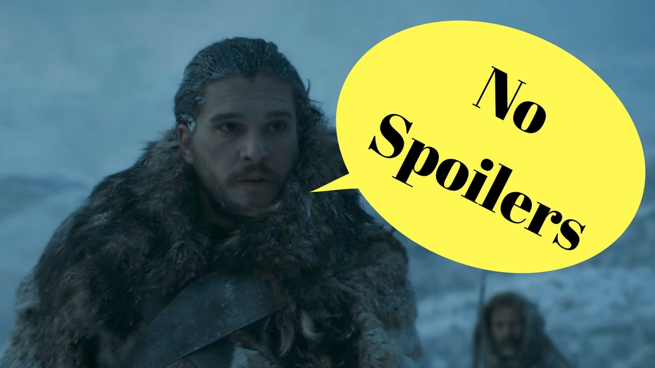 Stop Game of Thrones spoilers before you see anything.