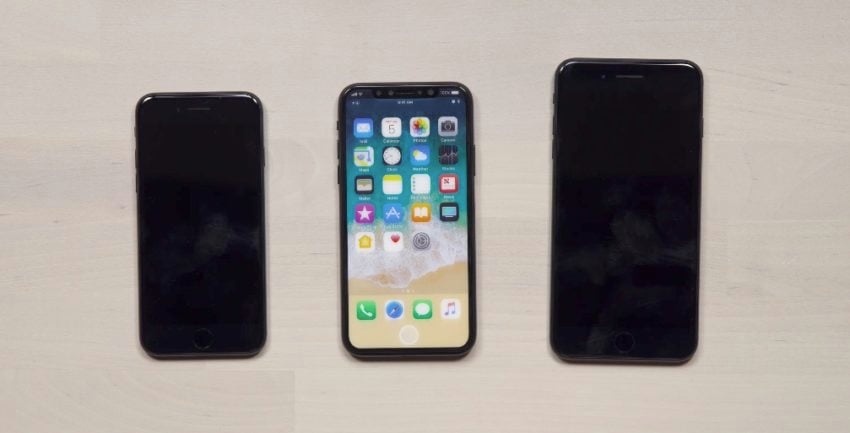 The iPhone 7s vs iPhone 8 vs iPhone 7s Plus via UnboxTherapy.
