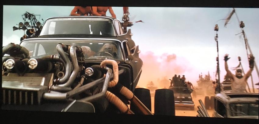 Watching movies in 4K HDR with the 5040UB is an out of this world experience that is hard to replicate on camera.