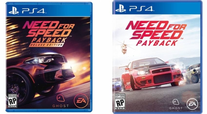 There are two Need for Speed Payback editions.