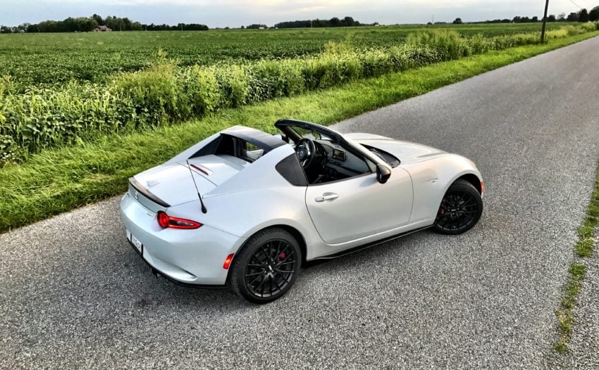 With it's own style, the the Mazda Miata RF is a bolder look for Miata fans.