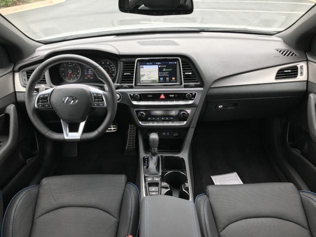 Sonata hyundai интерьер
