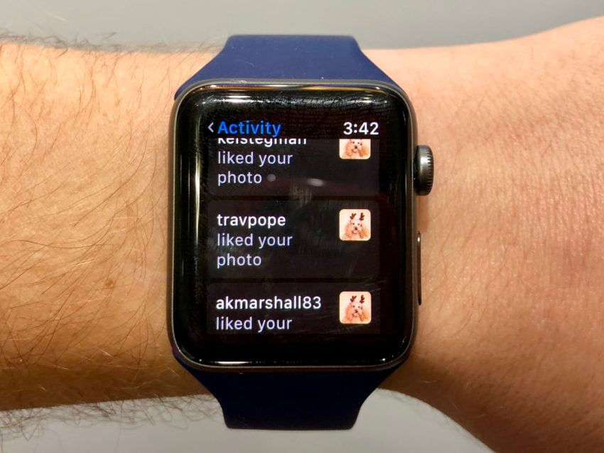 Check Out Instagram On Your Apple Watch