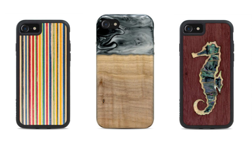Carved Wood iPhone 8 Cases 