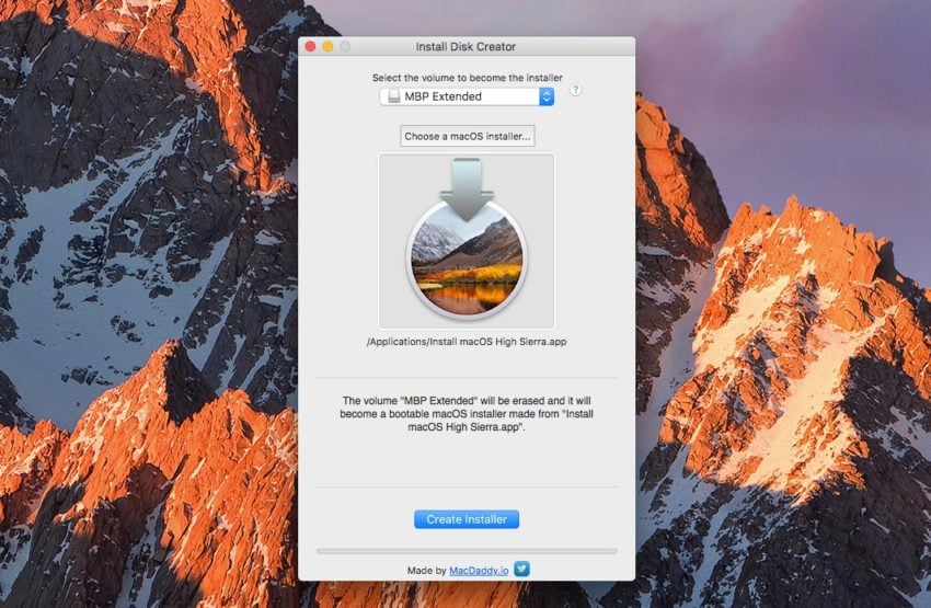 Make a Bootable USB macOS High Sierra installer.
