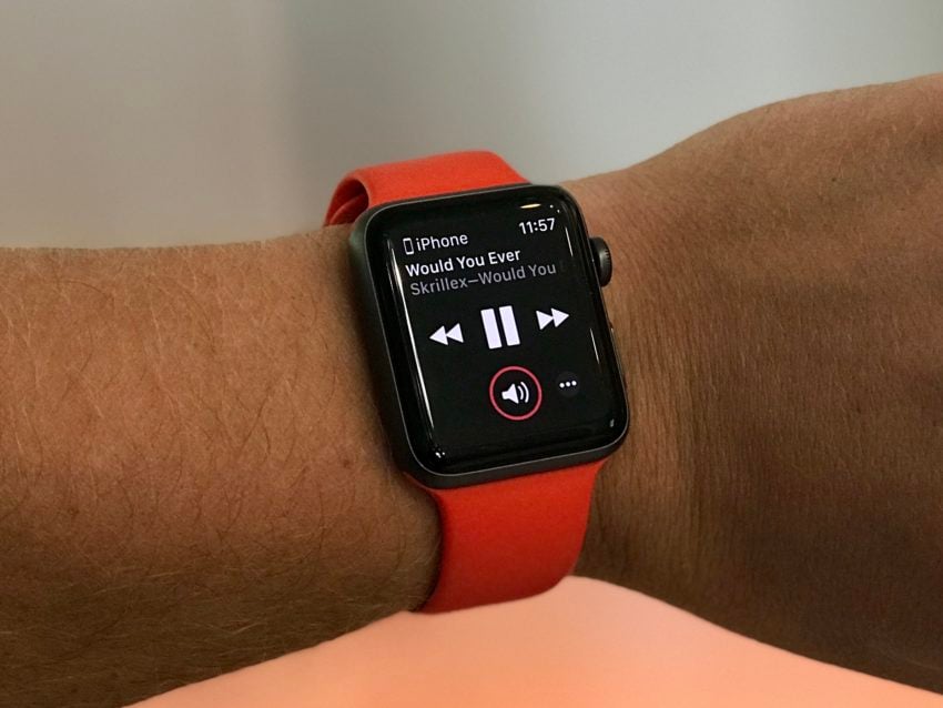 playing basketball with apple watch