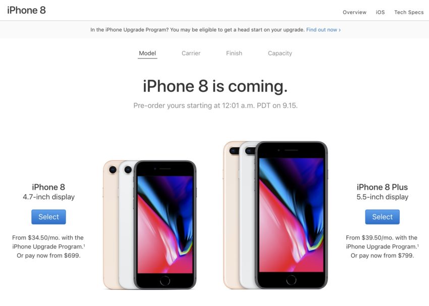 How to pre-order the iPhone 8 and iPhone 8 Plus.