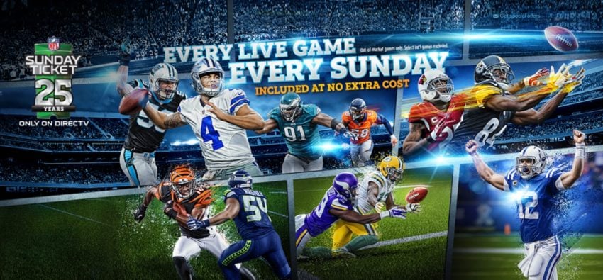 nfl sunday ticket sorry for the inconvenience