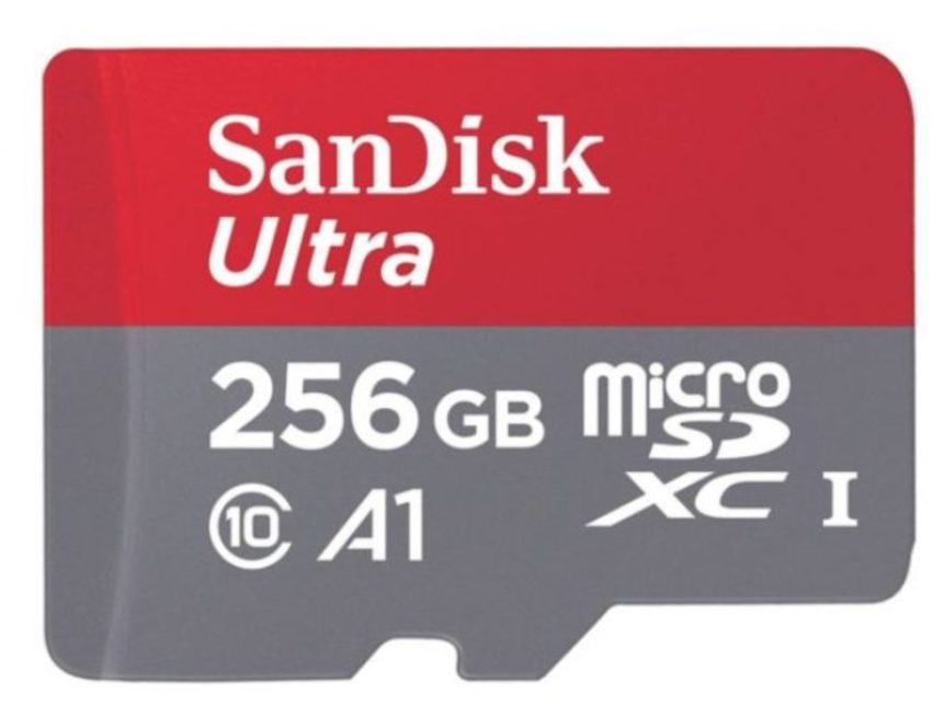 SanDisk 256GB (Class A1) MicroSD Card
