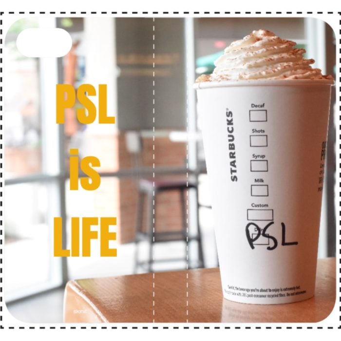 Make your own PSL iPhone case with your Instagram photos.