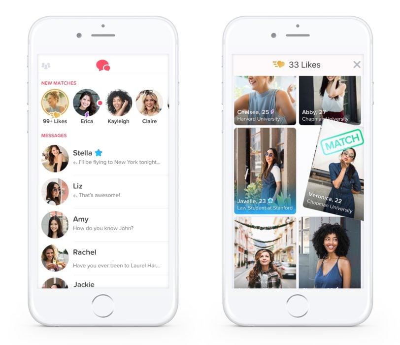 With Tinder Gold, you see who likes you, without the need to like them back.
