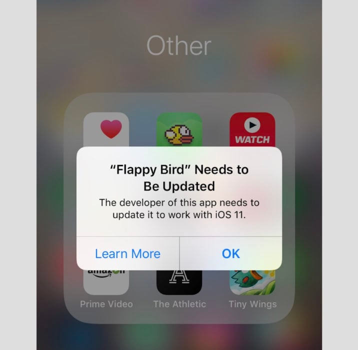 PSA: Some Of Your Apps Might Not Work w/ iOS 11