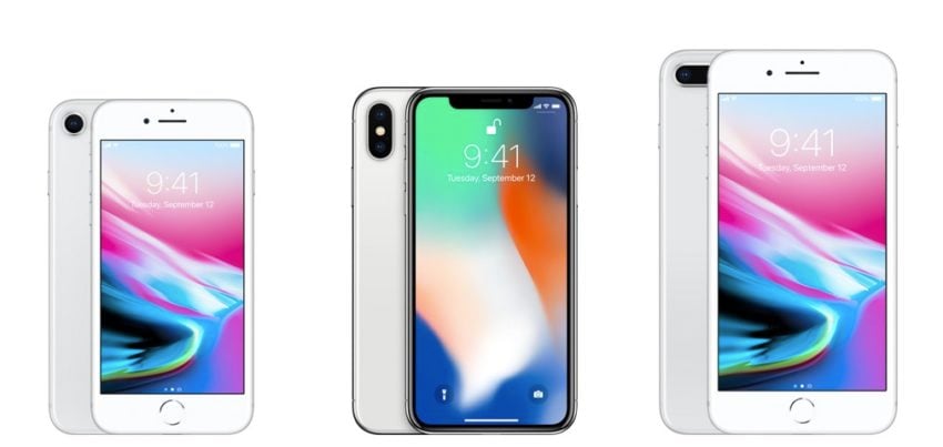 The screen is a major differentiator on the iPhone 8 and iPhone X.