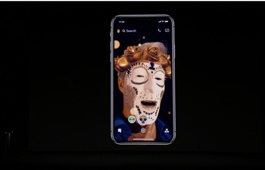 The iPhone X tracks your face better than the iPhone 8 and older iPhones.