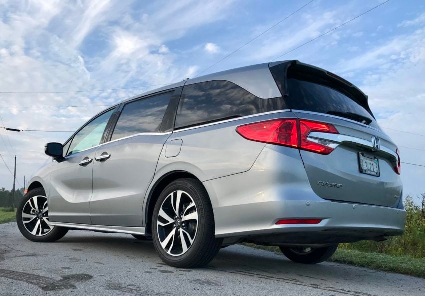 The 2018 Honda Odyssey handles nicely.