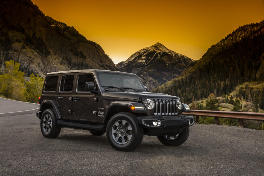 The new 2018 Jeep Wrangler Sahara