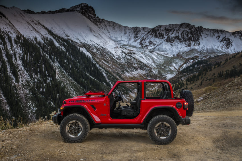 The All-new 2018 Jeep Wrangler Rubicon.