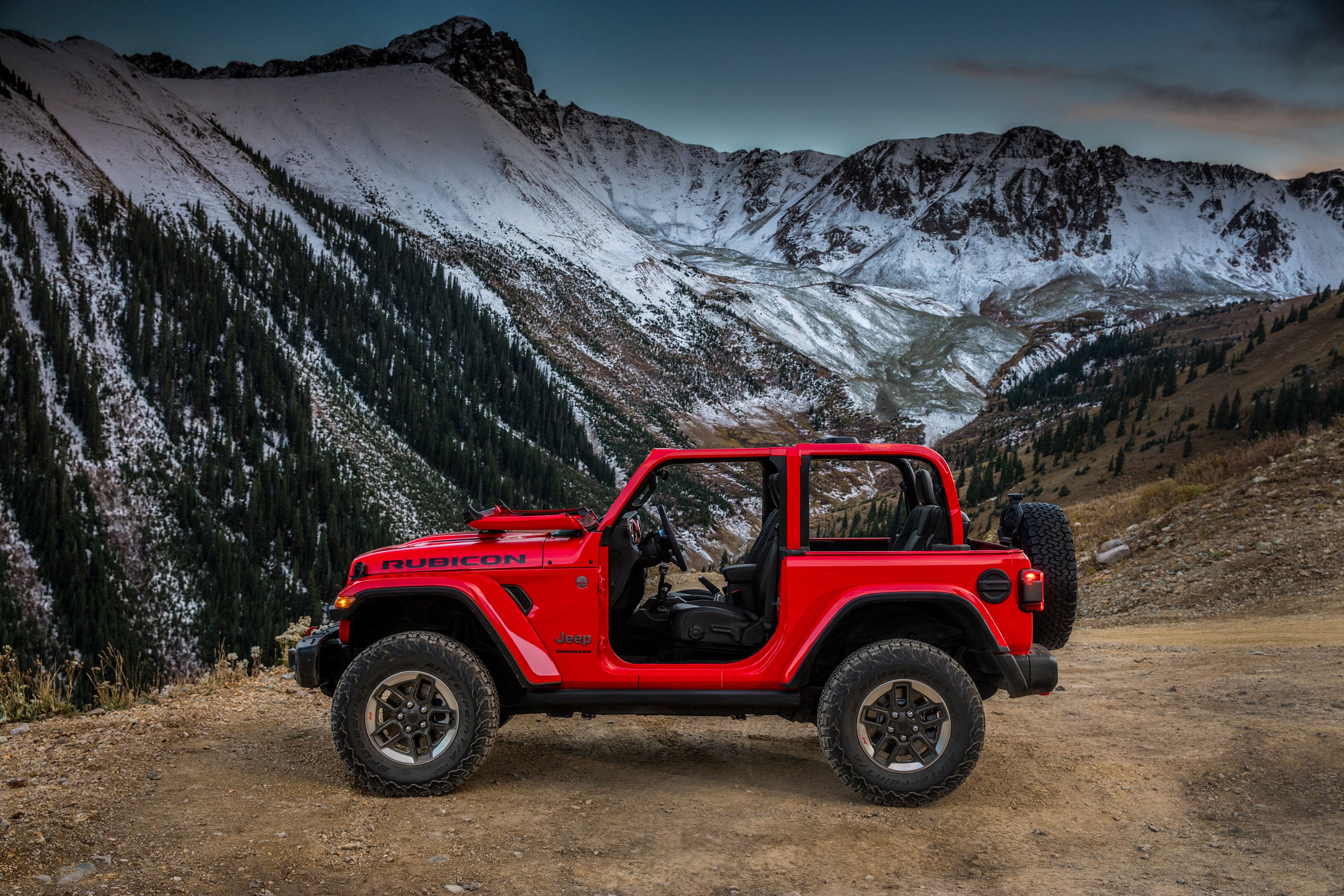 The All-new 2018 Jeep Wrangler Rubicon.