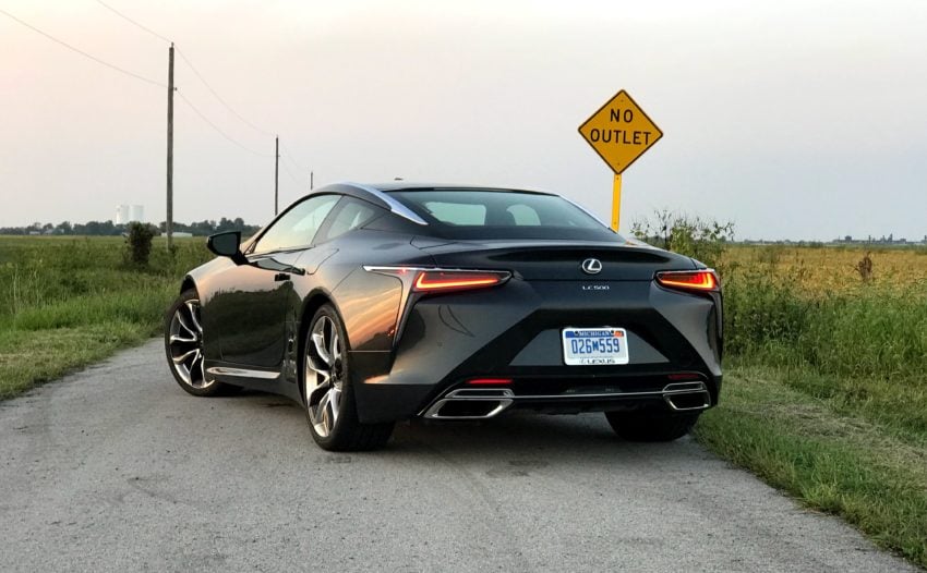 The Lexus LC 500 is a exciting to drive.