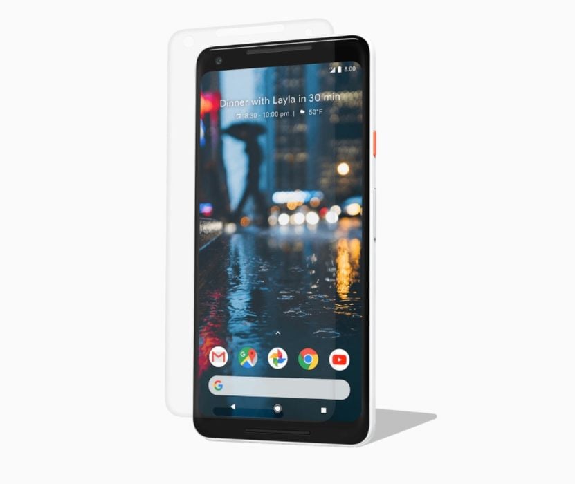 Google Power Support Tempered Glass