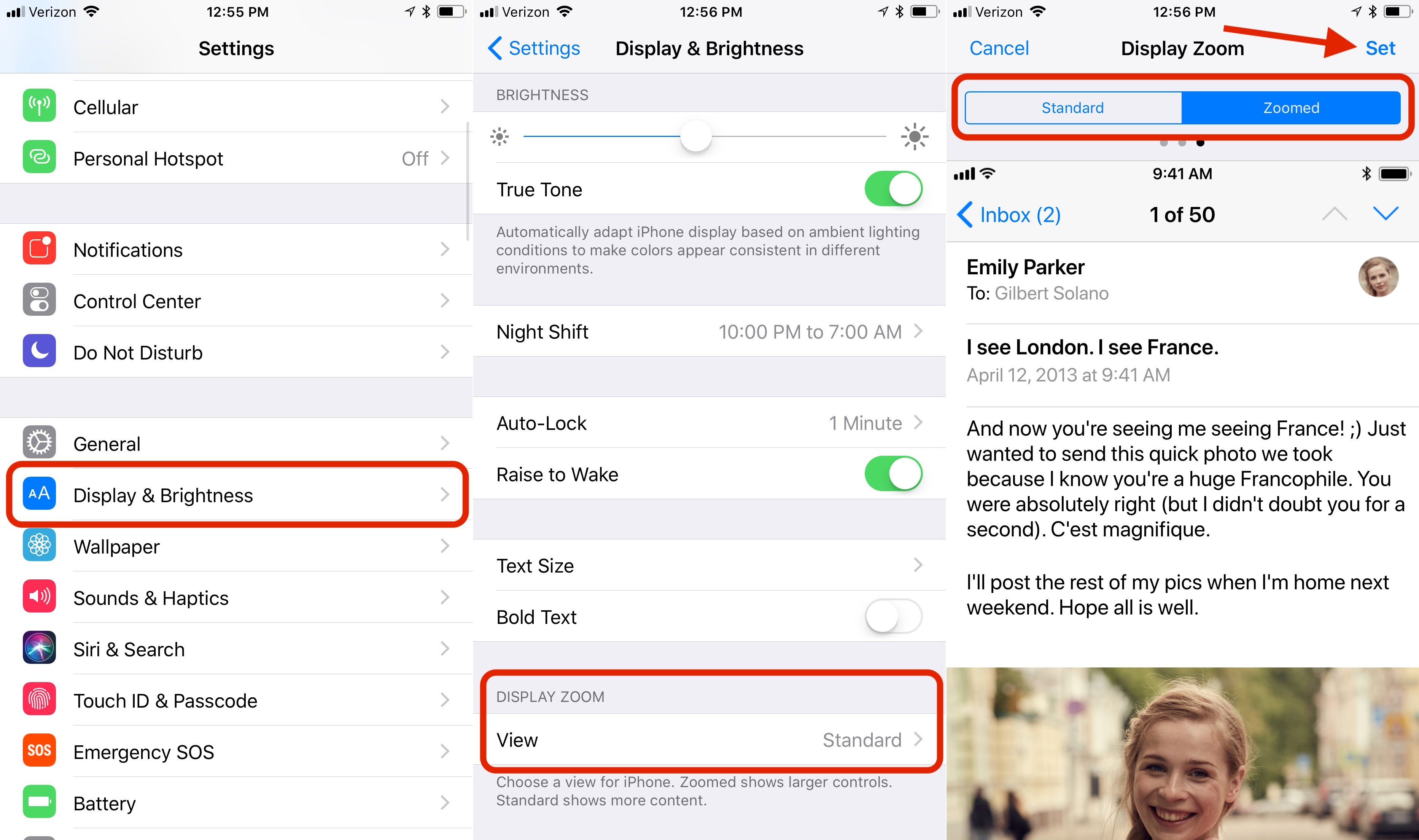 How to Make iPhone Text Bigger