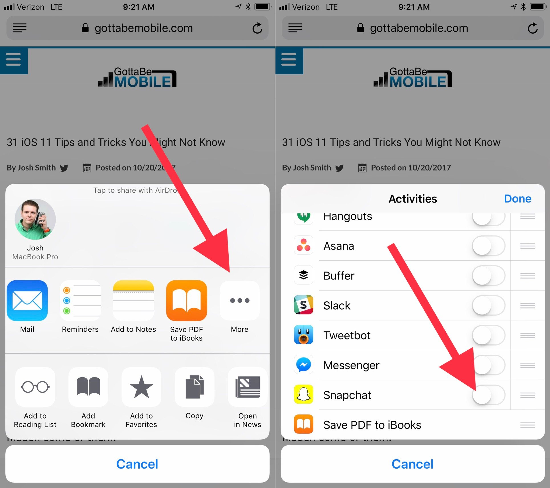 How to Turn On & Use Snapchat Link Sharing