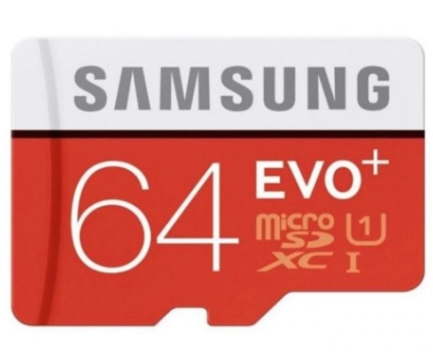 Samsung EVO+ 64GB MicroSD Card