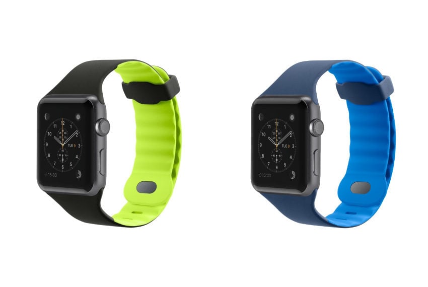 Belkin offers a cool sport band alternative. 