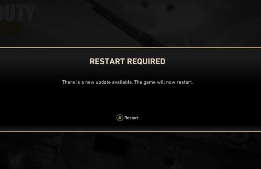 The Call of Duty: WWII 1.06 update is live on PS4 and the 1.6 update is coming to Xbox One today.