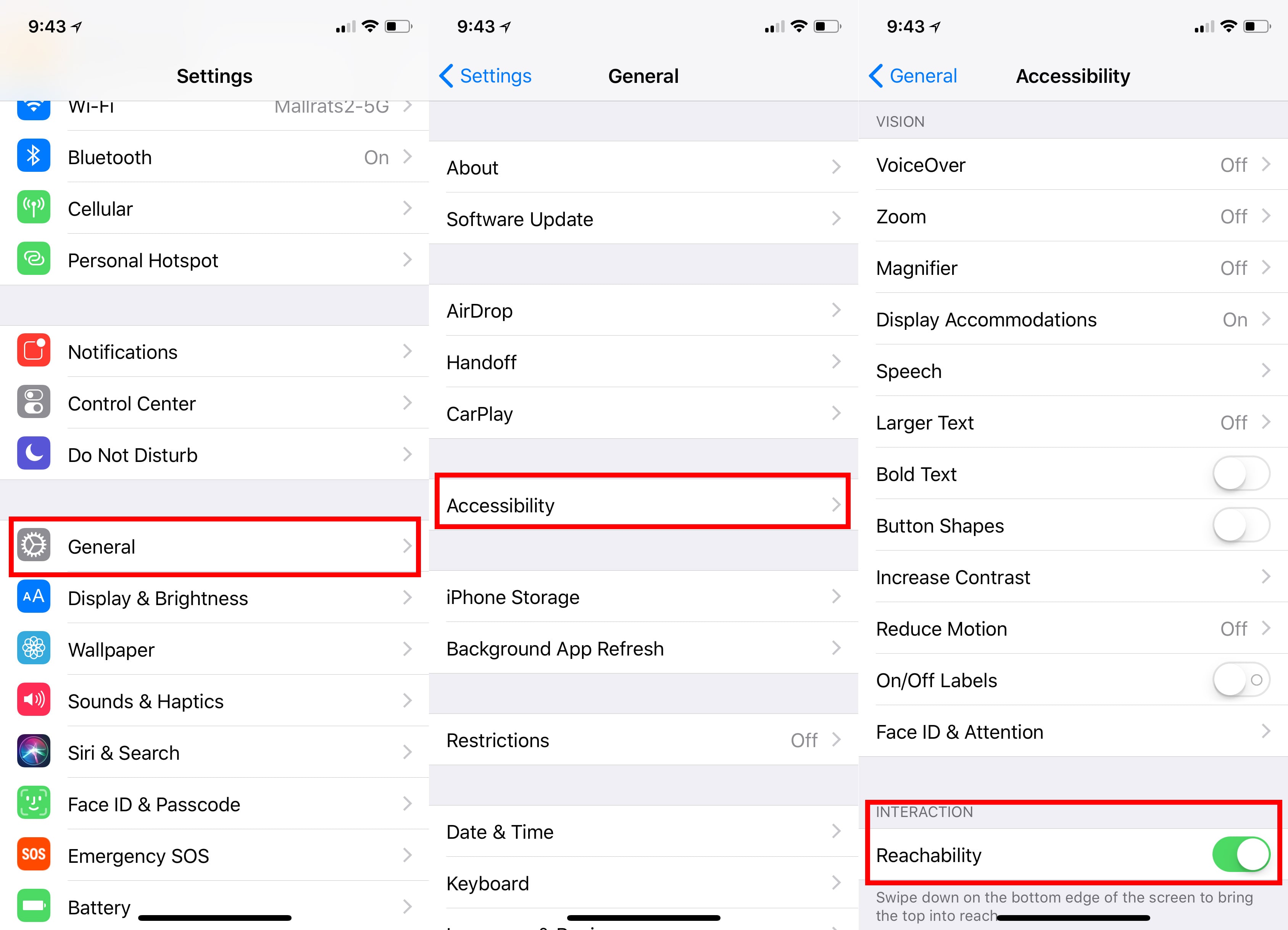 How To Use IPhone X Reachability To Reach The Top Of The Screen