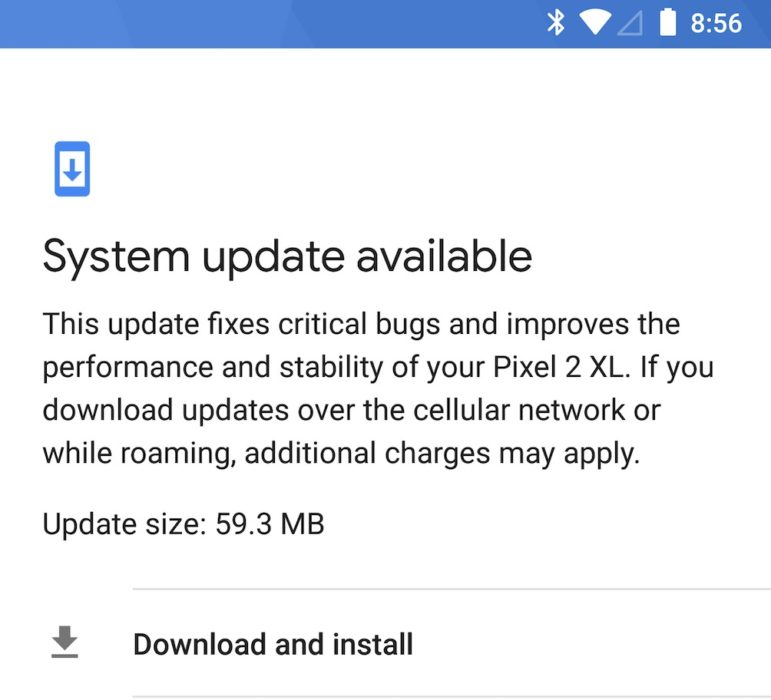 November Pixel 2 Android Oreo Update Impressions