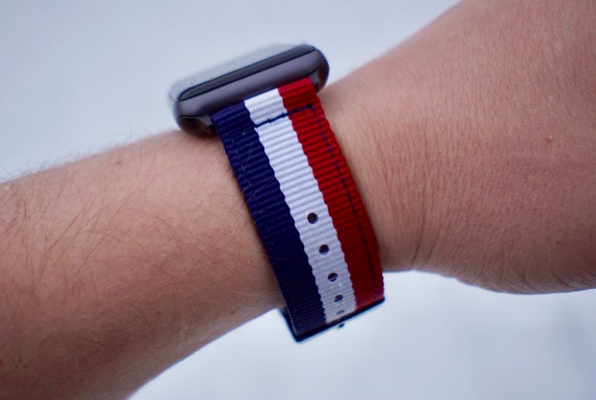 Awesome nylon Apple Watch bands. 