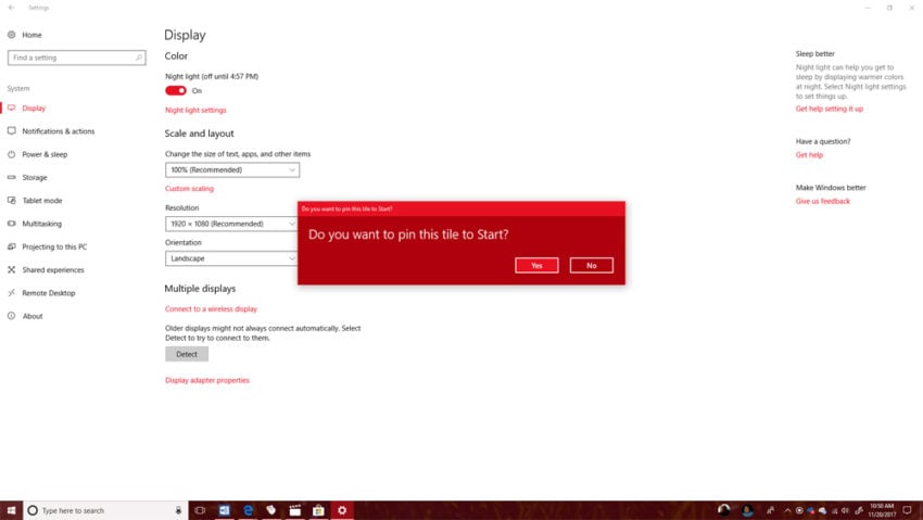 how to set shortcuts in windows 10
