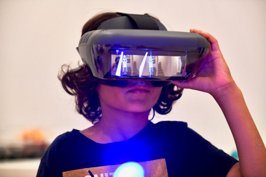 Star Wars Jedi Challenges Augmented Reality headset