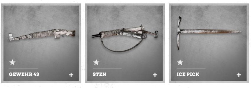 There are a number of new Call of Duty: WWII guns coming.