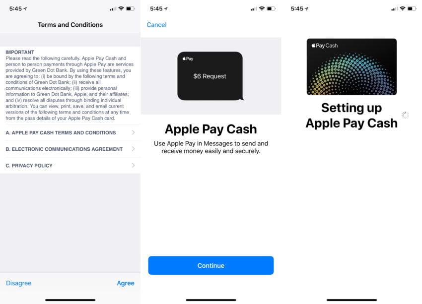 How to setup Apple Pay Cash on iPhone.