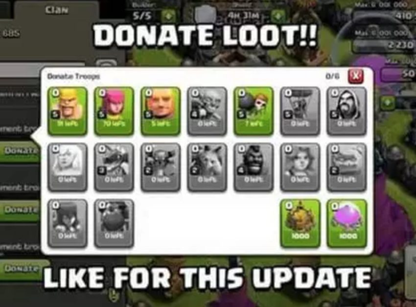 Loot and Gem Donations