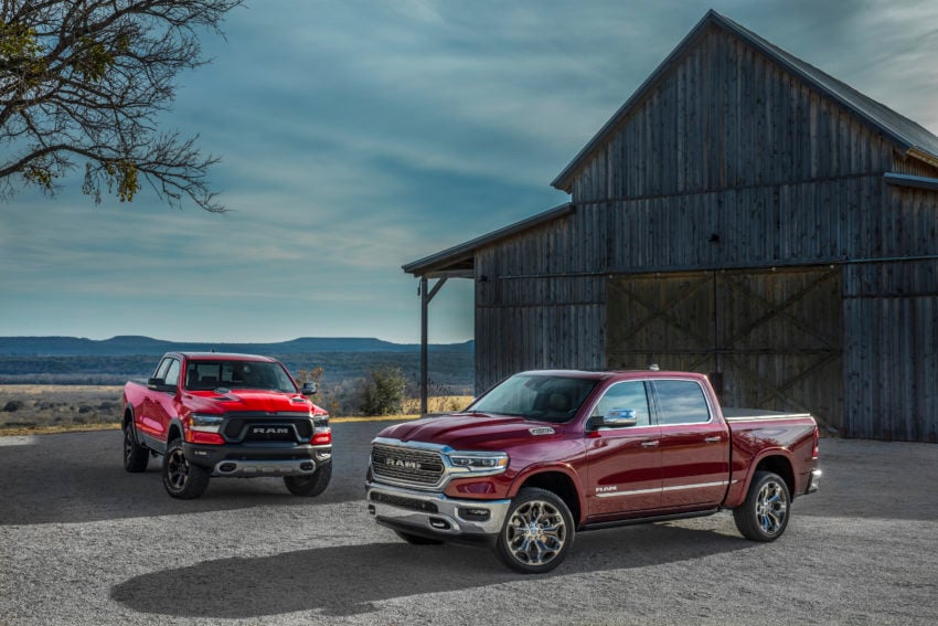 There are multiple 2019 Ram models.