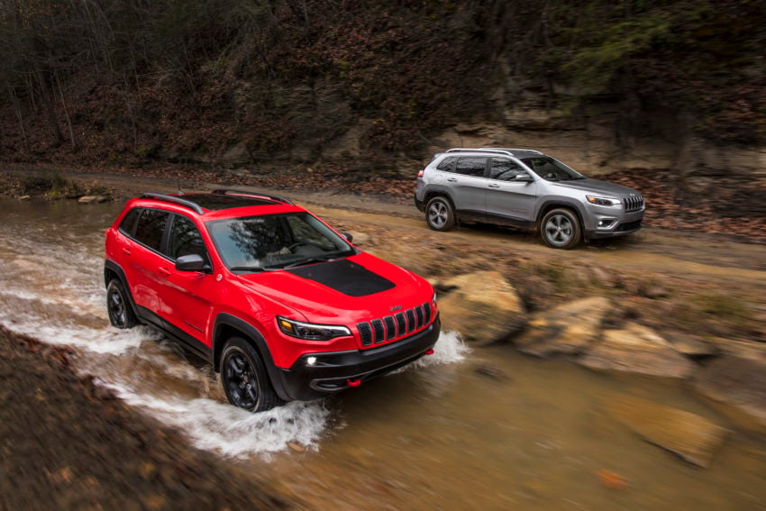 There are many trim levels, but right now Jeep is showing off the Limited and the Trailhawk.