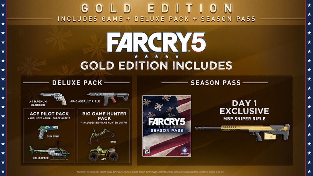 With available deals, the Far Cry 5 Gold Edition is the most tempting.