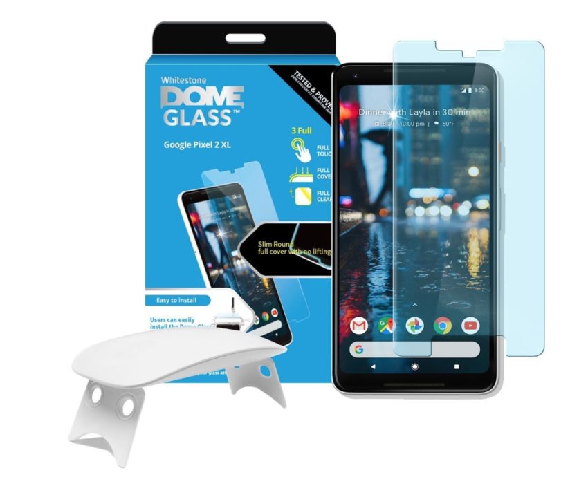 Whitestone Dome Tempered Glass for Pixel 2 XL