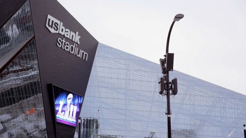 Verizon preps for Super Bowl 52 with massive upgrades across Minneapolis.