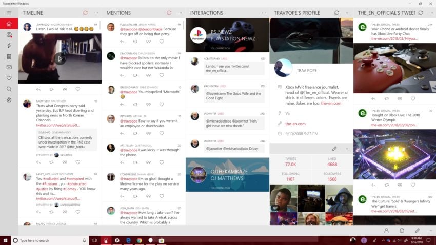 Tweet It! is the best Twitter app for Windows.