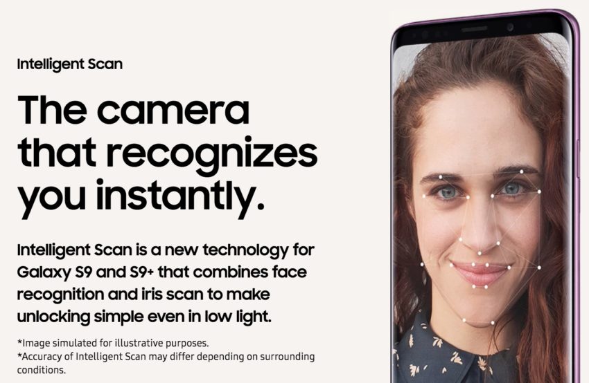 Unlock the Galaxy S9 With Your Eyes and Face
