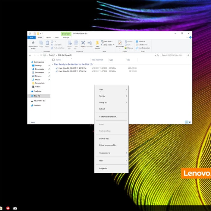 How to Burn DVDs on Windows 10