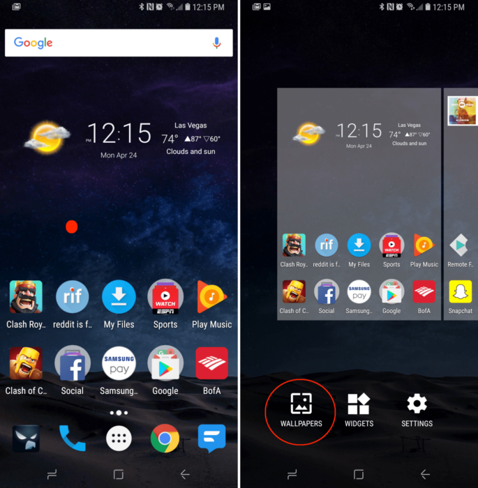 How to Change the Galaxy S9 Lockscreen & Wallpaper How to Change the Galaxy S9 Lockscreen & Wallpaper